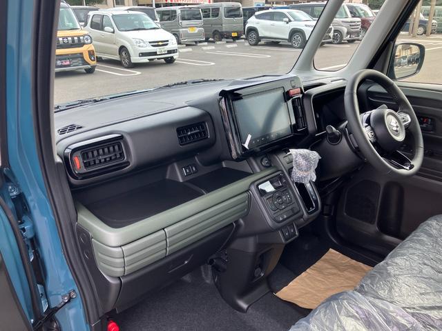 スペーシアギア ハイブリッドＸＺ　ターボ　届出済未使用車　全方位モニター付メモリーナビゲーション　ツートンカラー　ルーフレール　ステアリングスイッチ　アダクティブクルーズコントロール　フルセグ　両側パワースライドドア（38枚目）