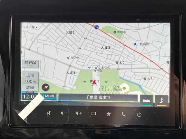 スペーシアギア ハイブリッドＸＺ　ターボ　届出済未使用車　全方位モニター付メモリーナビゲーション　ツートンカラー　ルーフレール　ステアリングスイッチ　アダクティブクルーズコントロール　フルセグ　両側パワースライドドア（55枚目）