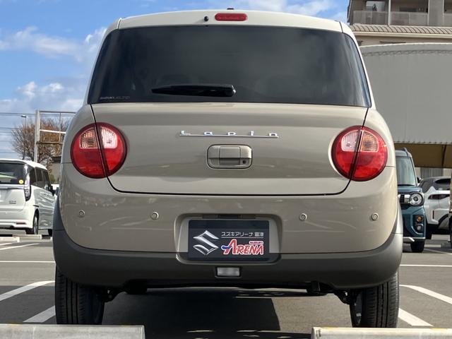 アルトラパン ハイブリッドＸ　マイナーチェンジ　ハイブリッド　ＬＥＤヘッドライト　プッシュスタートボタン　アイドリングストップ　純正１４インチアルミホイール　前席シートヒータースイッチ　ＵＳＢポート（21枚目）