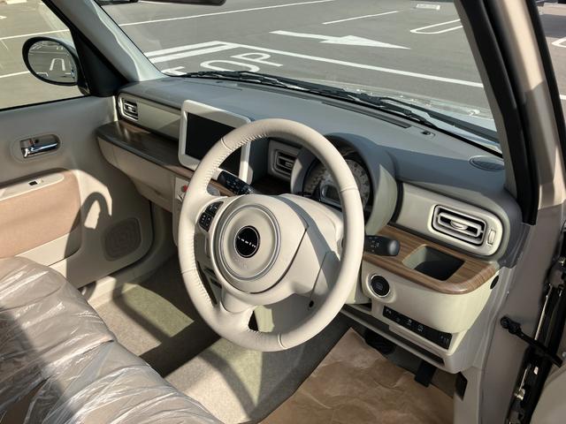 アルトラパン ハイブリッドＸ　マイナーチェンジ　ハイブリッド　ＬＥＤヘッドライト　プッシュスタートボタン　アイドリングストップ　純正１４インチアルミホイール　前席シートヒータースイッチ　ＵＳＢポート（36枚目）