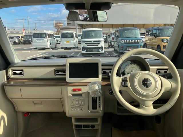 アルトラパン ハイブリッドＸ　マイナーチェンジ　ハイブリッド　ＬＥＤヘッドライト　プッシュスタートボタン　アイドリングストップ　純正１４インチアルミホイール　前席シートヒータースイッチ　ＵＳＢポート（41枚目）