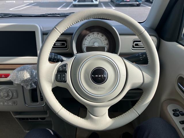 アルトラパン ハイブリッドＸ　マイナーチェンジ　ハイブリッド　ＬＥＤヘッドライト　プッシュスタートボタン　アイドリングストップ　純正１４インチアルミホイール　前席シートヒータースイッチ　ＵＳＢポート（48枚目）