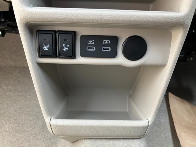 アルトラパン ハイブリッドＸ　マイナーチェンジ　ハイブリッド　ＬＥＤヘッドライト　プッシュスタートボタン　アイドリングストップ　純正１４インチアルミホイール　前席シートヒータースイッチ　ＵＳＢポート（56枚目）