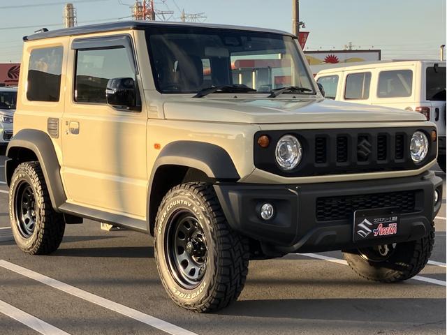 ジムニーシエラ JC MT車 ETC フロントドライブレコーダー ステアリングスイッチ クルーズコントロールスイッチ ドリンクホルダー ラゲッジマット(4枚目)