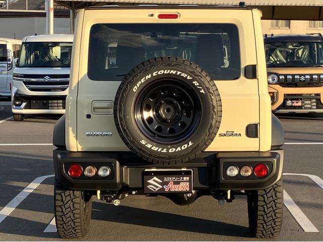 ジムニーシエラ JC MT車 ETC フロントドライブレコーダー ステアリングスイッチ クルーズコントロールスイッチ ドリンクホルダー ラゲッジマット(16枚目)