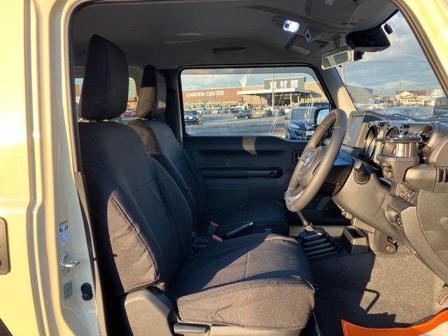 ジムニーシエラ JC MT車 ETC フロントドライブレコーダー ステアリングスイッチ クルーズコントロールスイッチ ドリンクホルダー ラゲッジマット(39枚目)