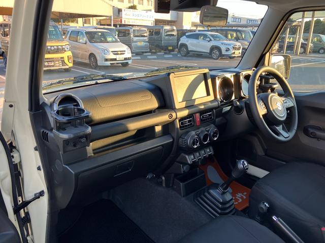 ジムニーシエラ JC MT車 ETC フロントドライブレコーダー ステアリングスイッチ クルーズコントロールスイッチ ドリンクホルダー ラゲッジマット(41枚目)