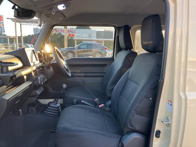 ジムニーシエラ JC MT車 ETC フロントドライブレコーダー ステアリングスイッチ クルーズコントロールスイッチ ドリンクホルダー ラゲッジマット(42枚目)