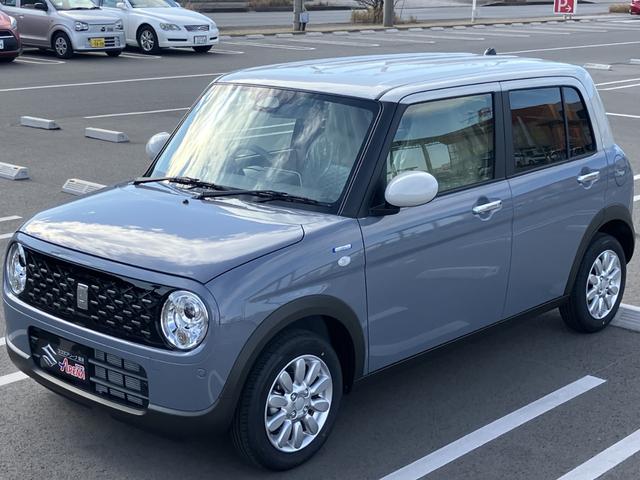 アルトラパン ハイブリッドX マイナーチェンジ ハイブリッド LEDヘッドライト プッシュスタートボタン アイドリングストップ 純正14インチアルミホイール 前席シートヒータースイッチ USBポート(9枚目)