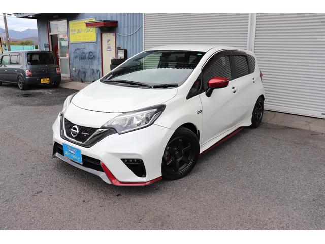 ノート ニスモ　Ｓ　ニスモ　Ｓ（５名）　ＬＥＤヘッドライト　ニスモフルエアロ　ニスモレカロシート　ＴＥ３７　ブリッツ車高調　柿本マフラー　ＳＤナビフルセグＴＶ　ＥＴＣ（4枚目）