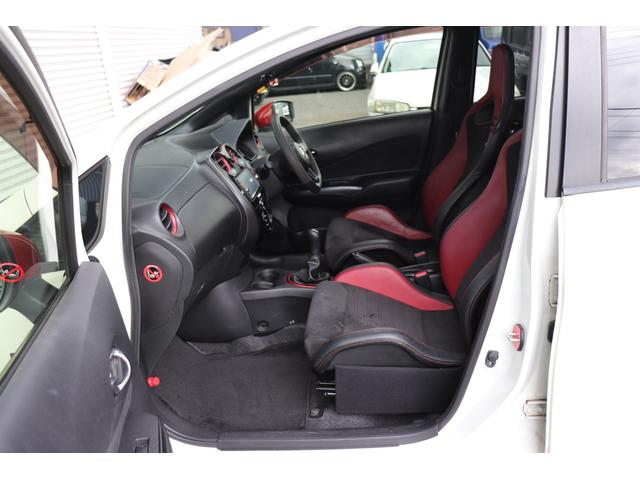 ノート ニスモ　Ｓ　ニスモ　Ｓ（５名）　ＬＥＤヘッドライト　ニスモフルエアロ　ニスモレカロシート　ＴＥ３７　ブリッツ車高調　柿本マフラー　ＳＤナビフルセグＴＶ　ＥＴＣ（32枚目）