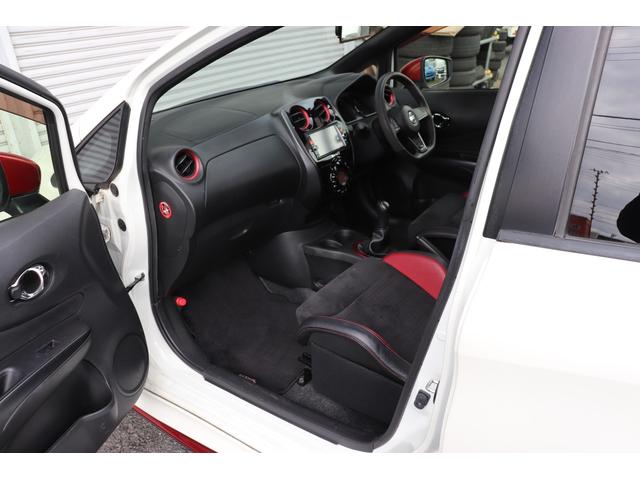 ノート ニスモ　Ｓ　ニスモ　Ｓ（５名）　ＬＥＤヘッドライト　ニスモフルエアロ　ニスモレカロシート　ＴＥ３７　ブリッツ車高調　柿本マフラー　ＳＤナビフルセグＴＶ　ＥＴＣ（33枚目）