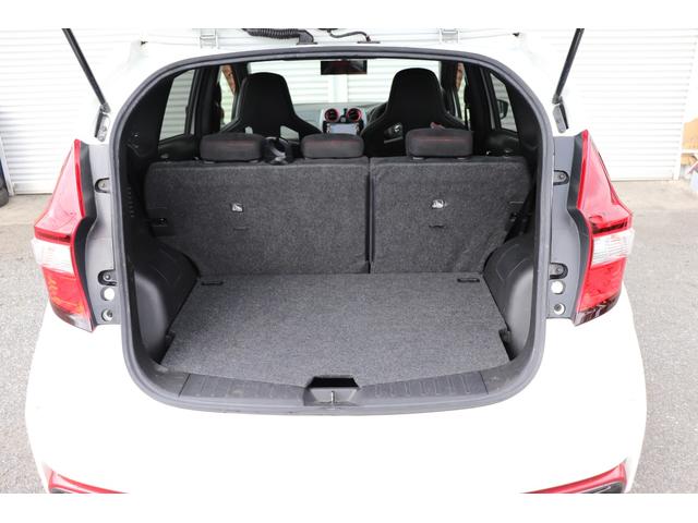 ノート ニスモ　Ｓ　ニスモ　Ｓ（５名）　ＬＥＤヘッドライト　ニスモフルエアロ　ニスモレカロシート　ＴＥ３７　ブリッツ車高調　柿本マフラー　ＳＤナビフルセグＴＶ　ＥＴＣ（36枚目）