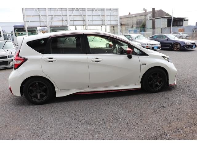 ノート ニスモ　Ｓ　ニスモ　Ｓ（５名）　ＬＥＤヘッドライト　ニスモフルエアロ　ニスモレカロシート　ＴＥ３７　ブリッツ車高調　柿本マフラー　ＳＤナビフルセグＴＶ　ＥＴＣ（42枚目）