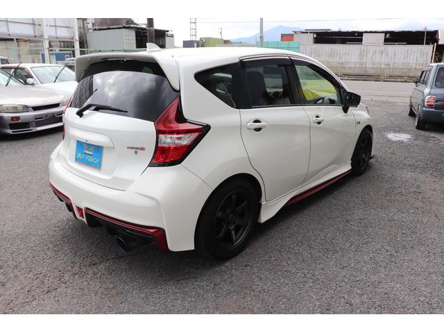 ノート ニスモ　Ｓ　ニスモ　Ｓ（５名）　ＬＥＤヘッドライト　ニスモフルエアロ　ニスモレカロシート　ＴＥ３７　ブリッツ車高調　柿本マフラー　ＳＤナビフルセグＴＶ　ＥＴＣ（43枚目）