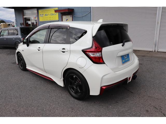 ノート ニスモ　Ｓ　ニスモ　Ｓ（５名）　ＬＥＤヘッドライト　ニスモフルエアロ　ニスモレカロシート　ＴＥ３７　ブリッツ車高調　柿本マフラー　ＳＤナビフルセグＴＶ　ＥＴＣ（44枚目）