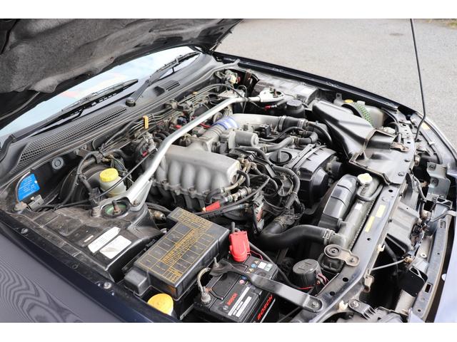 スカイライン ２５ＧＴターボ　トミーカイラフロントバンパー　ＢＮＲ３４純正フロントフェンダー　イーストベアーサイドステップ＆リアバンパー　前後Ｆ５０ブレンボキット　ＨＫＳフロントパイプ　ＪＩＣマフラー　ＴＥＩＮ車高調　クスコＬＳＤ（29枚目）