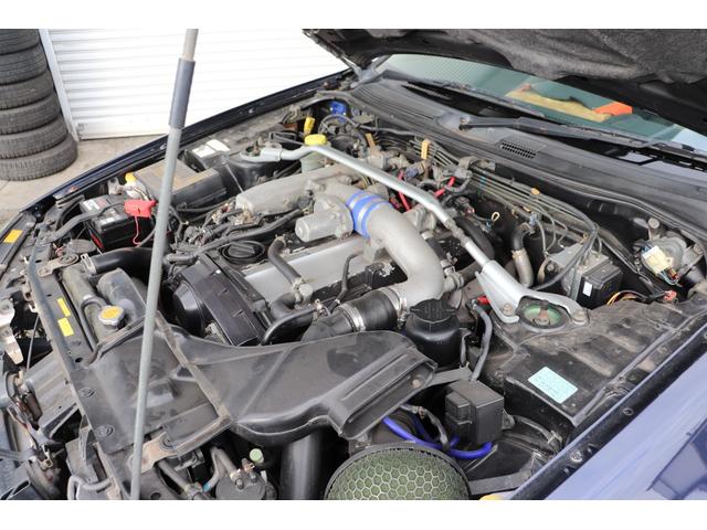 スカイライン ２５ＧＴターボ　トミーカイラフロントバンパー　ＢＮＲ３４純正フロントフェンダー　イーストベアーサイドステップ＆リアバンパー　前後Ｆ５０ブレンボキット　ＨＫＳフロントパイプ　ＪＩＣマフラー　ＴＥＩＮ車高調　クスコＬＳＤ（30枚目）