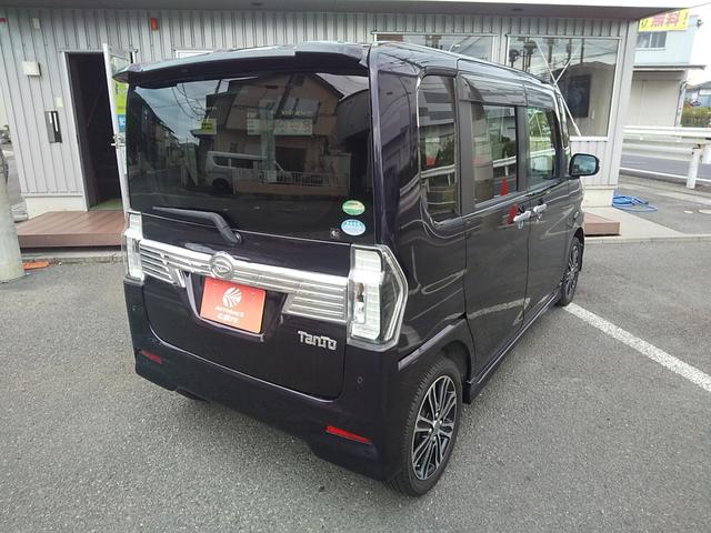 タント カスタムRS トップエディションSAII 純正8インチナビ 10.1インチフリップダウンモニター フルセグ DVD再生 BT接続 Bカメラ ナビ連動ドラレコ 両側パワースライドドア LEDヘッドライト ハーフレザーシート 一年間保証付(5枚目)