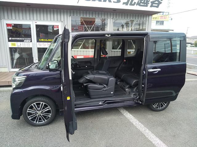 タント カスタムRS トップエディションSAII 純正8インチナビ 10.1インチフリップダウンモニター フルセグ DVD再生 BT接続 Bカメラ ナビ連動ドラレコ 両側パワースライドドア LEDヘッドライト ハーフレザーシート 一年間保証付(19枚目)