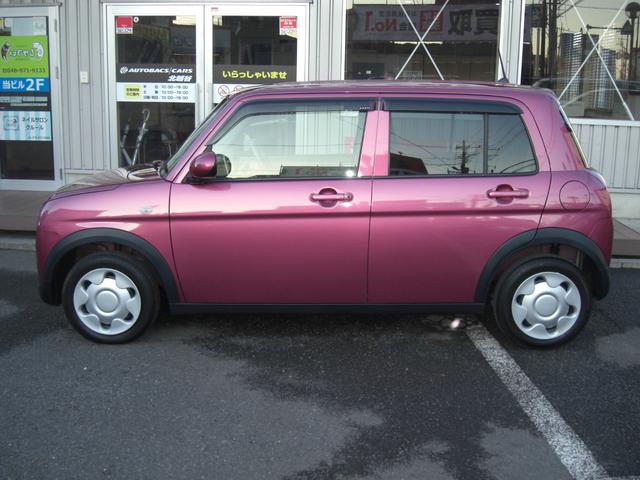 アルトラパン L 社外ナビ フルセグTV DVD再生 BT接続 シートヒーター スマートキー レーダーブレーキサポート 一年間保証付(3枚目)