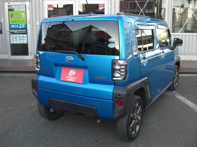 タフト Ｇターボ　社外１０インチフローティングナビ　フルセグ　全方位モニター　ＢＴ接続　ナビ連動前後ドラレコ　スカイルーフトップ　　ＥＴＣ　ＬＥＤライト　シートヒーター　レーダークルーズコントロール　衝突軽減ブレーキ（5枚目）