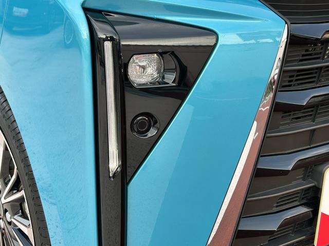 LEDフォグランプ付きで、明るい光が霧の発生や悪天候時に、視界の確保をサポートしてくれます