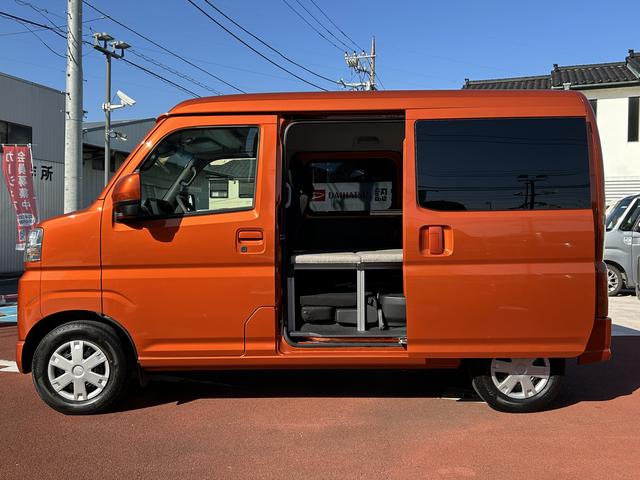 ハイゼットカーゴ クルーズ　アルミフレーム　軽キャンパー　ラクネル・リリィ・　車検整備付・フルセグナビ・ドラレコ・バックカメラ・ＥＴＣ（3枚目）