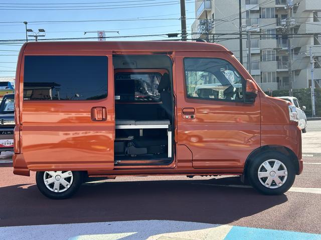 ハイゼットカーゴ クルーズ　アルミフレーム　軽キャンパー　ラクネル・リリィ・　車検整備付・フルセグナビ・ドラレコ・バックカメラ・ＥＴＣ（7枚目）