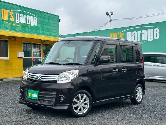 スペーシア Xリミテッド 禁煙車 レーダーブレーキサポート 衝突軽減ブレーキ カロッツェリアナビTV バックカメラ ETC 両側電動スライドドア プッシュスタートスマートキー シートヒーター アイドリングストップ 純正14AW(3枚目)