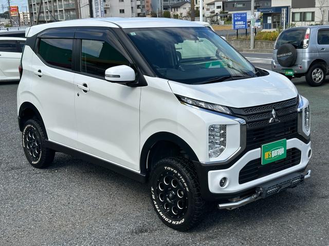 eKクロス T 4インチリフトアップキット 構造変更済公認車両 禁煙車 ワンオーナー車 ディーラー記録簿 純正ナビフルセグTV全方向カメラ ETC ドライブレコーダー デジタルインナーミラー XTREMEーJ14AW(8枚目)
