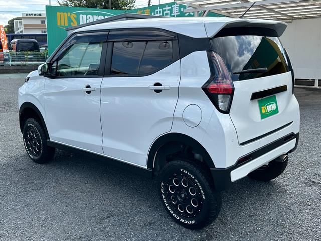 eKクロス T 4インチリフトアップキット 構造変更済公認車両 禁煙車 ワンオーナー車 ディーラー記録簿 純正ナビフルセグTV全方向カメラ ETC ドライブレコーダー デジタルインナーミラー XTREMEーJ14AW(10枚目)