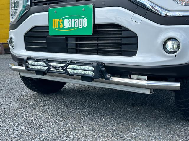 eKクロス T 4インチリフトアップキット 構造変更済公認車両 禁煙車 ワンオーナー車 ディーラー記録簿 純正ナビフルセグTV全方向カメラ ETC ドライブレコーダー デジタルインナーミラー XTREMEーJ14AW(20枚目)