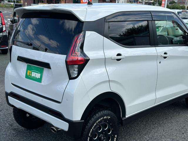 eKクロス T 4インチリフトアップキット 構造変更済公認車両 禁煙車 ワンオーナー車 ディーラー記録簿 純正ナビフルセグTV全方向カメラ ETC ドライブレコーダー デジタルインナーミラー XTREMEーJ14AW(64枚目)