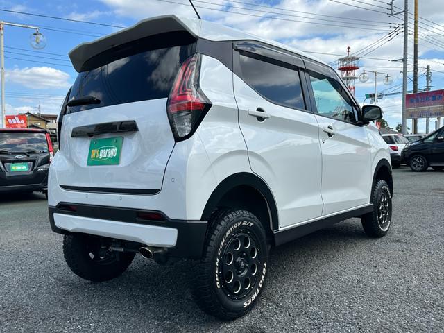 eKクロス T 4インチリフトアップキット 構造変更済公認車両 禁煙車 ワンオーナー車 ディーラー記録簿 純正ナビフルセグTV全方向カメラ ETC ドライブレコーダー デジタルインナーミラー XTREMEーJ14AW(79枚目)