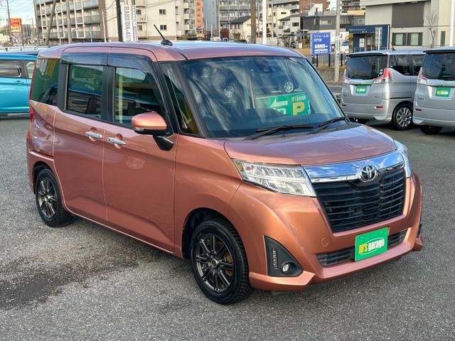 ルーミー G S 衝突軽減ブレーキ 誤発進抑制 禁煙車 純正ナビフルセグTVバックカメラ ブルートゥース ETC 前後2カメラドライブレコーダー 両側電動スライドドア シートヒーター クルーズコントロール LEDライト(8枚目)