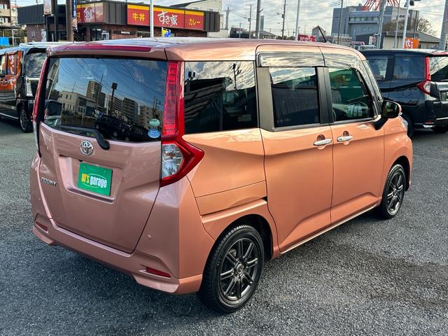 ルーミー G S 衝突軽減ブレーキ 誤発進抑制 禁煙車 純正ナビフルセグTVバックカメラ ブルートゥース ETC 前後2カメラドライブレコーダー 両側電動スライドドア シートヒーター クルーズコントロール LEDライト(11枚目)