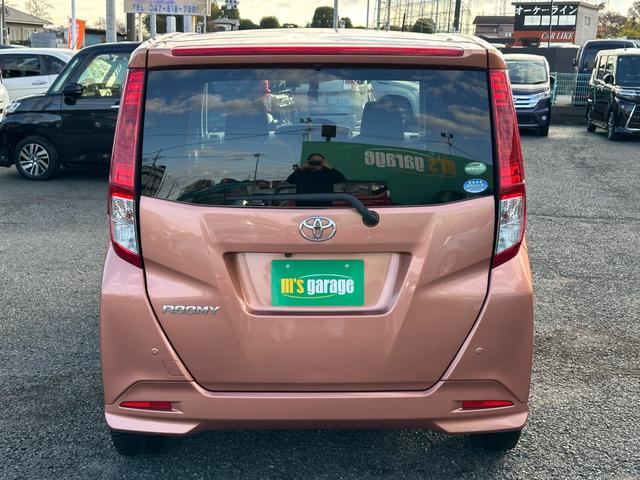 ルーミー G S 衝突軽減ブレーキ 誤発進抑制 禁煙車 純正ナビフルセグTVバックカメラ ブルートゥース ETC 前後2カメラドライブレコーダー 両側電動スライドドア シートヒーター クルーズコントロール LEDライト(34枚目)