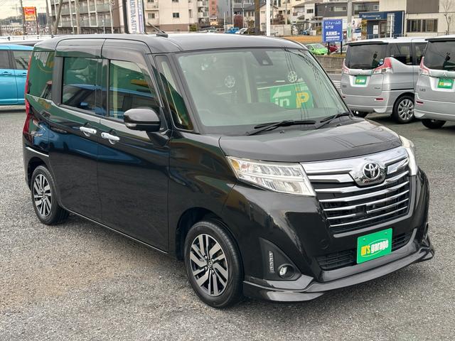 ルーミー カスタムG S 衝突軽減ブレーキ 誤発進抑制 ワンオーナー車 ケンウッドナビフルセグTV 純正全方向カメラ ブルートゥース 両側電動スライドドア 前席シートヒーター アイドリングストップ LEDヘッドライト&フォグ(8枚目)