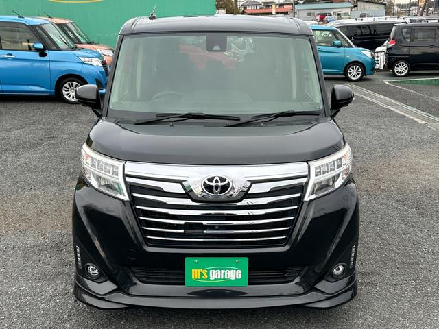 ルーミー カスタムG S 衝突軽減ブレーキ 誤発進抑制 ワンオーナー車 ケンウッドナビフルセグTV 純正全方向カメラ ブルートゥース 両側電動スライドドア 前席シートヒーター アイドリングストップ LEDヘッドライト&フォグ(30枚目)