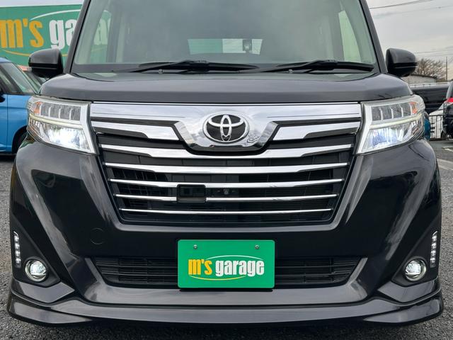 ルーミー カスタムG S 衝突軽減ブレーキ 誤発進抑制 ワンオーナー車 ケンウッドナビフルセグTV 純正全方向カメラ ブルートゥース 両側電動スライドドア 前席シートヒーター アイドリングストップ LEDヘッドライト&フォグ(38枚目)