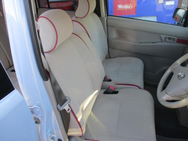 X リミテッド キーフリー ウインカーミラー パワーシート CVT ABS 盗難防止装置 スマートキー ベンチシート CD アルミ14インチ(18枚目)