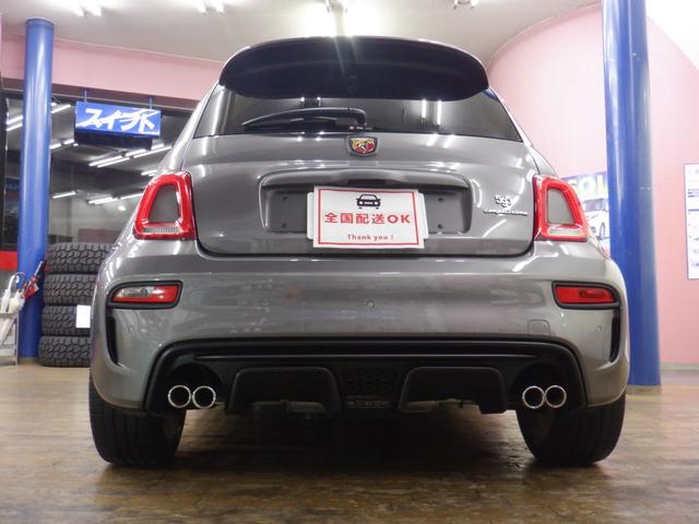 アバルト595 コンペティツィオーネ アルカンターラコンビ革シート/パドルシフト/純正タッチパネルオーディオ/HID/ETC/ブレンボキャリパー/Bluetooth/USB/前後ドラレコ/純正マット/スカッフプレート/クロームミラーカバー(16枚目)