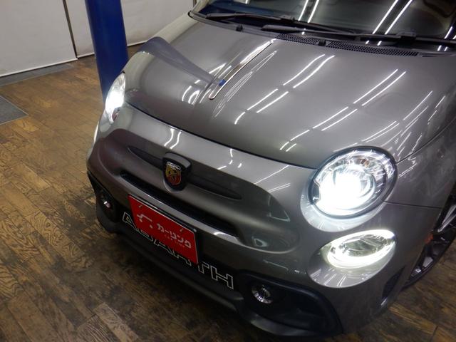 アバルト595 コンペティツィオーネ アルカンターラコンビ革シート/パドルシフト/純正タッチパネルオーディオ/HID/ETC/ブレンボキャリパー/Bluetooth/USB/前後ドラレコ/純正マット/スカッフプレート/クロームミラーカバー(36枚目)