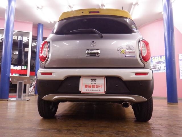 クロスビー ハイブリッドＭＺ　ブラックインテリアパッケージ特別仕様車／全方位モニターナビ／セーフティサポート／スペーシアカスタム用アームレストＢＯＸ装着／ガーニッシュ各部オプションイエロー／各部アルミ・ステンプレート化／禁煙車（16枚目）