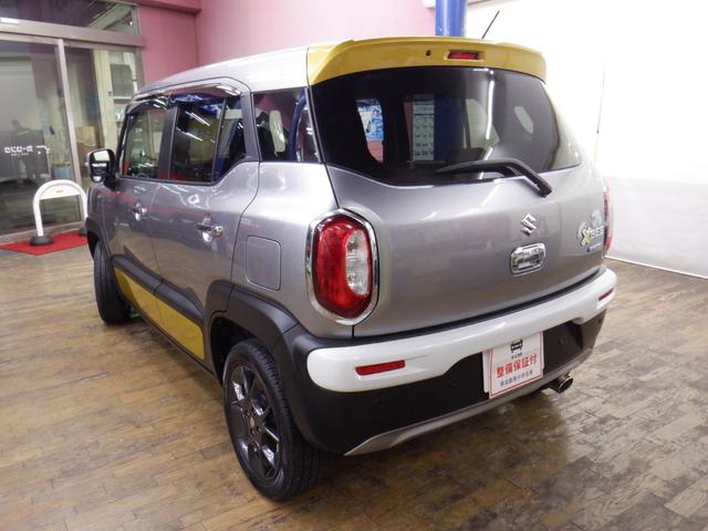 クロスビー ハイブリッドＭＺ　ブラックインテリアパッケージ特別仕様車／全方位モニターナビ／セーフティサポート／スペーシアカスタム用アームレストＢＯＸ装着／ガーニッシュ各部オプションイエロー／各部アルミ・ステンプレート化／禁煙車（17枚目）