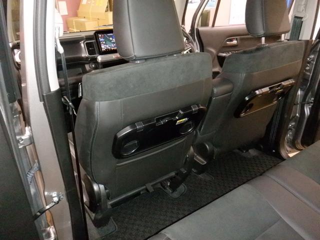 クロスビー ハイブリッドＭＺ　ブラックインテリアパッケージ特別仕様車／全方位モニターナビ／セーフティサポート／スペーシアカスタム用アームレストＢＯＸ装着／ガーニッシュ各部オプションイエロー／各部アルミ・ステンプレート化／禁煙車（39枚目）