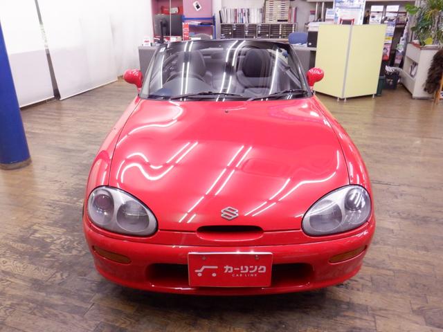 カプチーノ ベースグレード フルノーマル/(Tベルト・全油脂・エアコンコンプレッサー・エアコンガス・燃料ゲージ・燃料ポンプ・ガソリンホース、パイプ・ブレーキホース・バッテリー・ワイパー・タイヤ交換済+キャリパーOH済(5枚目)