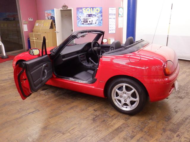 カプチーノ ベースグレード フルノーマル/(Tベルト・全油脂・エアコンコンプレッサー・エアコンガス・燃料ゲージ・燃料ポンプ・ガソリンホース、パイプ・ブレーキホース・バッテリー・ワイパー・タイヤ交換済+キャリパーOH済(23枚目)