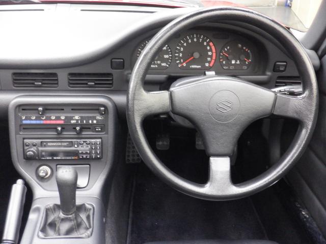 カプチーノ ベースグレード フルノーマル/(Tベルト・全油脂・エアコンコンプレッサー・エアコンガス・燃料ゲージ・燃料ポンプ・ガソリンホース、パイプ・ブレーキホース・バッテリー・ワイパー・タイヤ交換済+キャリパーOH済(25枚目)